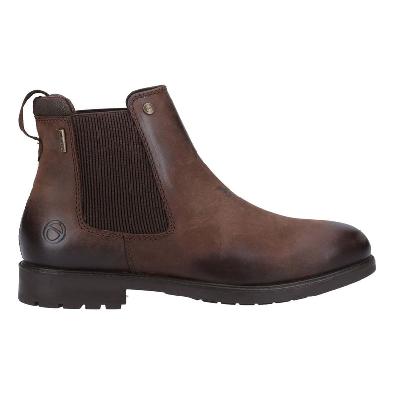 Mens Cotswold Gretton Brown Chelsea Boots - Brown