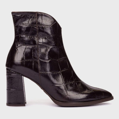 Womens Wonders 5444 Ankle Boots - Brown