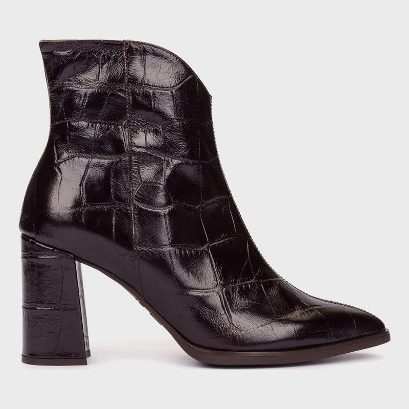 Womens Wonders 5444 Ankle Boots - Brown