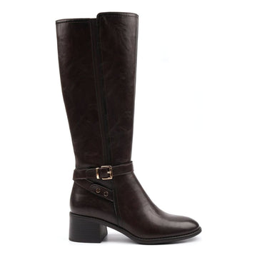Womens Lunar Sindy Long Boots - Brown