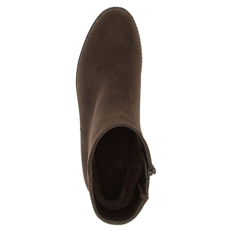 Womens Gabor 8045 Ankle Boots - Dark Brown