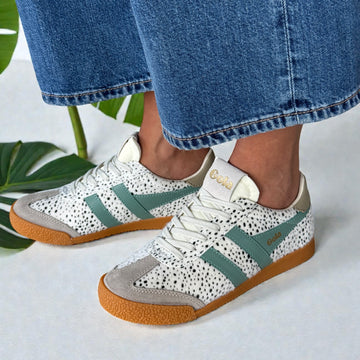 Womens Gola Elan Savanna Trainers - Cheetah