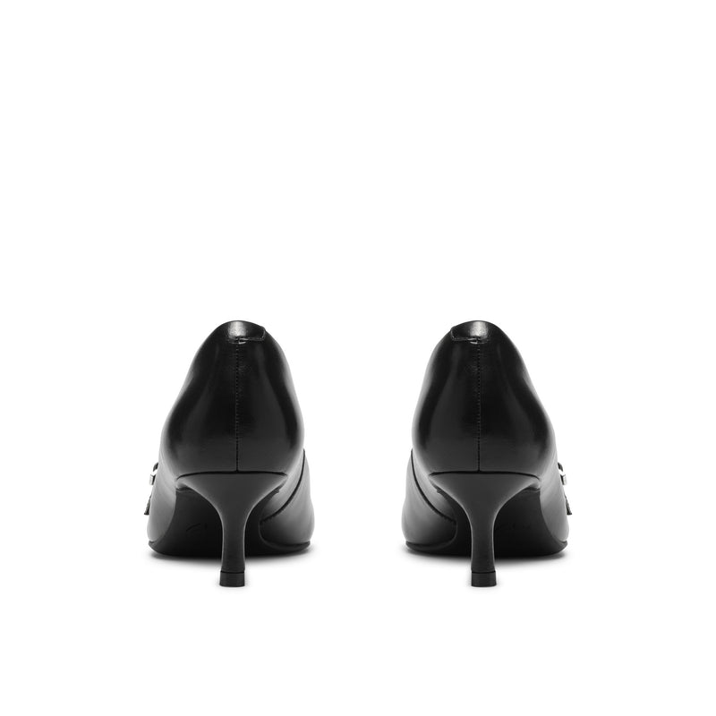 Womens Clarks Zarey Jane Black Heels - Black