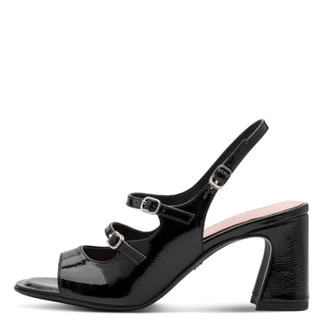 Womens Tamaris 28323 Heeled Sandals - Black