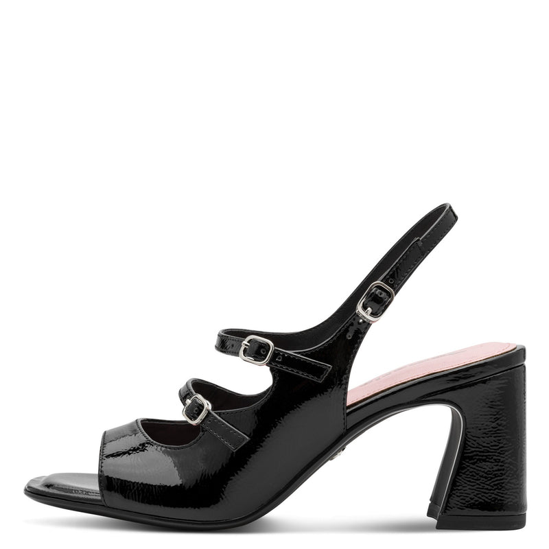 Womens Tamaris 28323 Heeled Sandals - Black