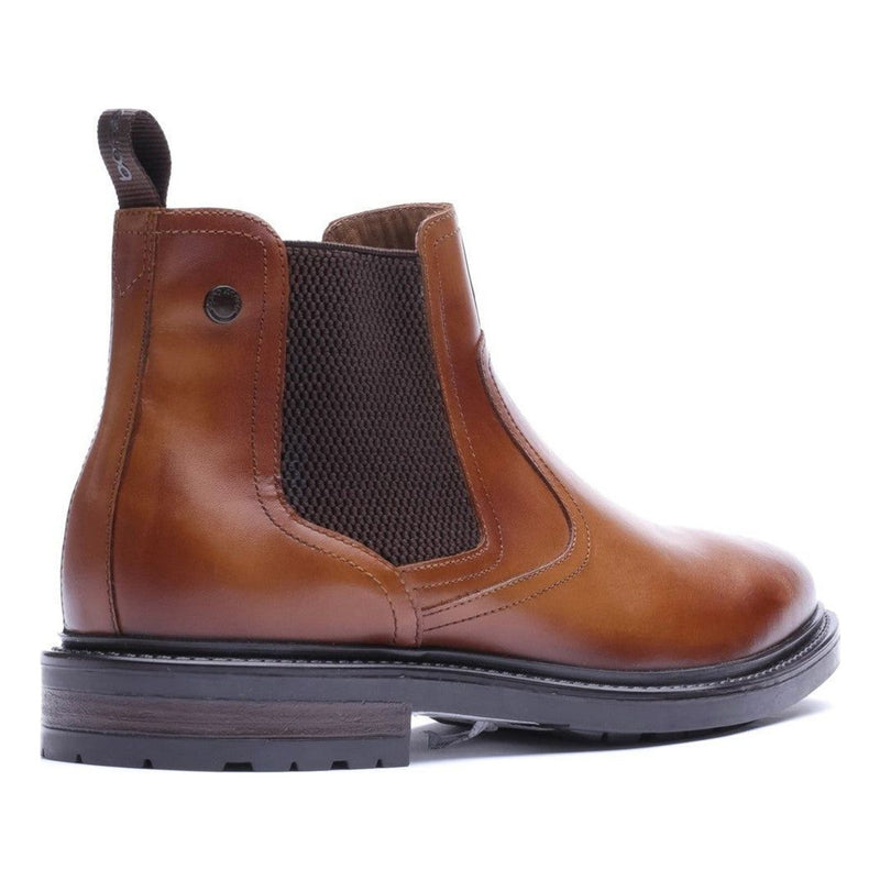 Mens Base London Smith Tan Chelsea Boots - Tan