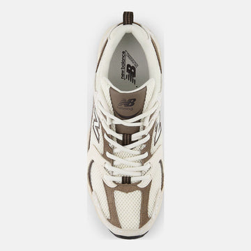 Unisex New Balance 530 Suede Trainers - Brown Animal Print