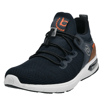 Bugatti Mens 65860 Navy Knit Toggle Lace Trainers - Navy