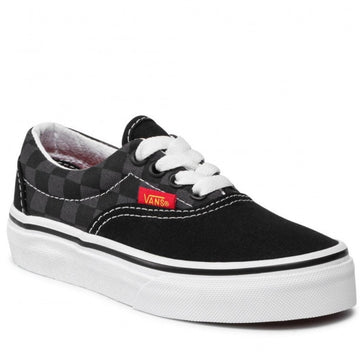 Vans Kids Era Black Flame Logo Repeat - Black