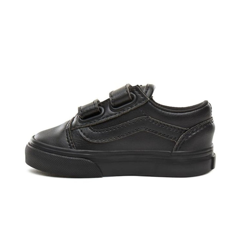 Vans Kids Toddler Classic Tumble Old Skool V Shoes - Black