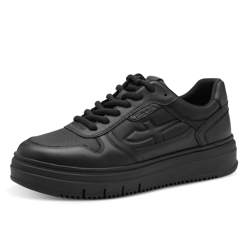 Womens Tamaris 23746 Platform Trainers - Black