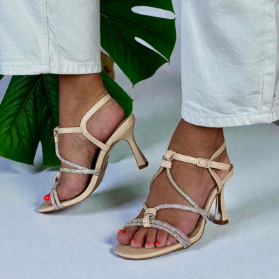 Womens Una Healy Dancin Strappy Heels - Nearly Night