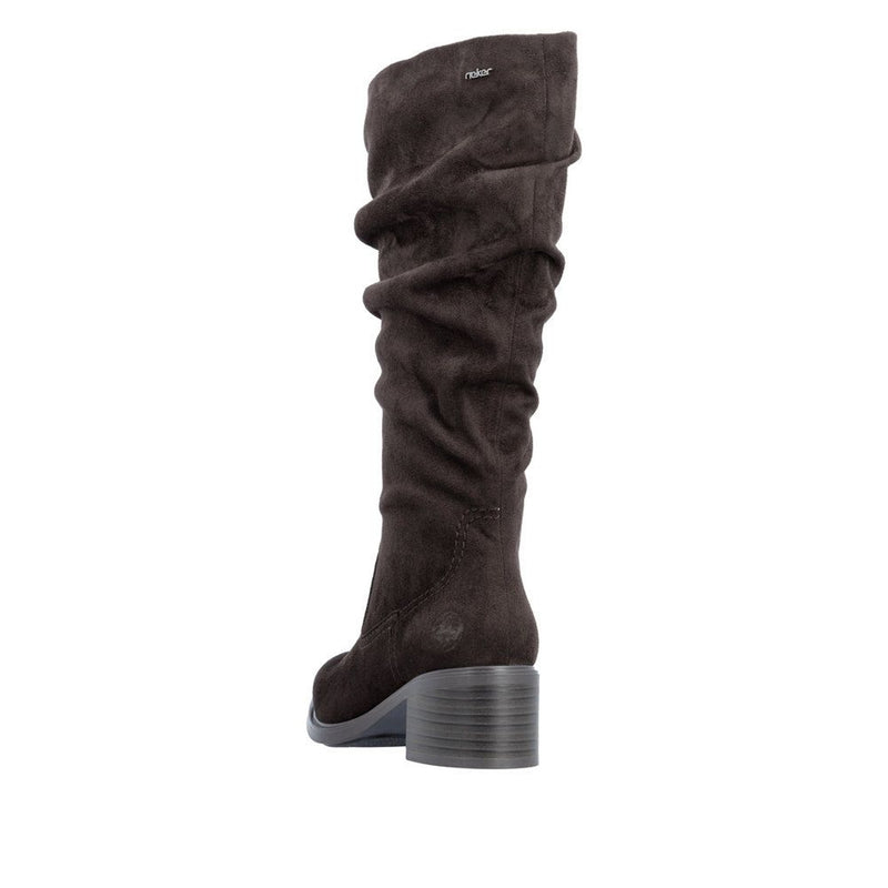 Womens Rieker 74192 Long Boots - Espresso