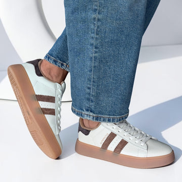 Womens Drilleys Thirty Four Trainers - Rustic Whipped