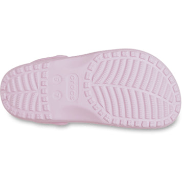 Womens Crocs Classic Floral Cut Out Clogs - Pink Milk