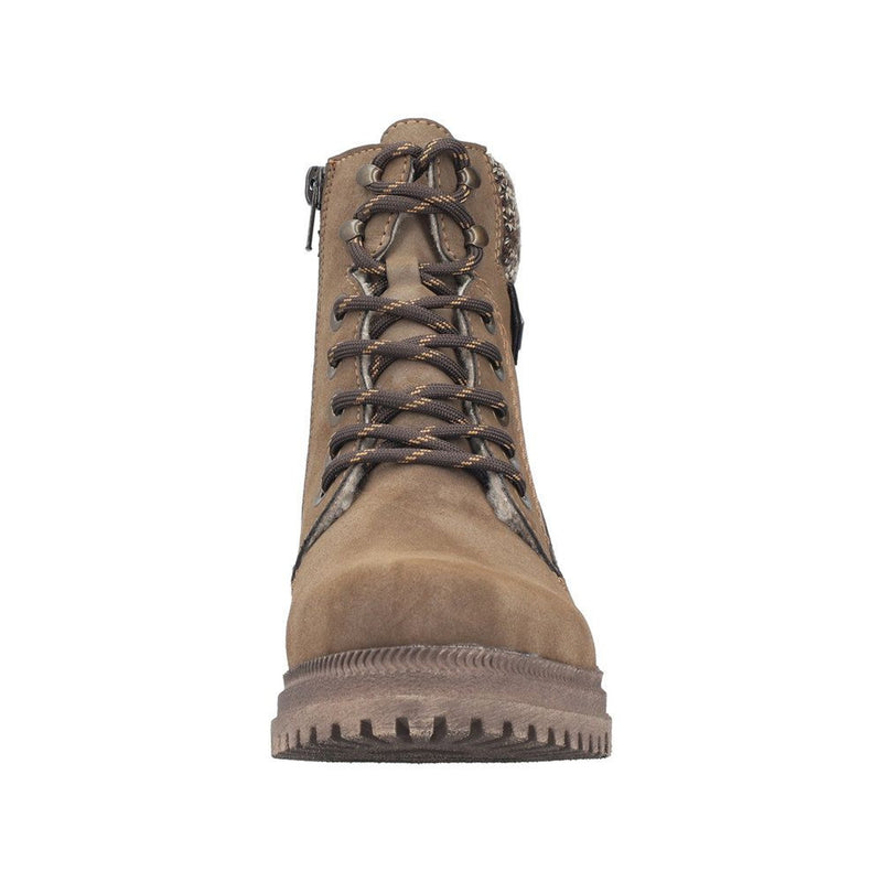 Womens Rieker Y7621 Brown Boots - Brown