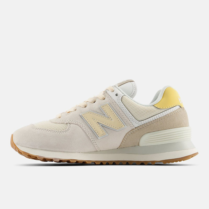 Womens New Balance W574 Trainers - Sea Salt