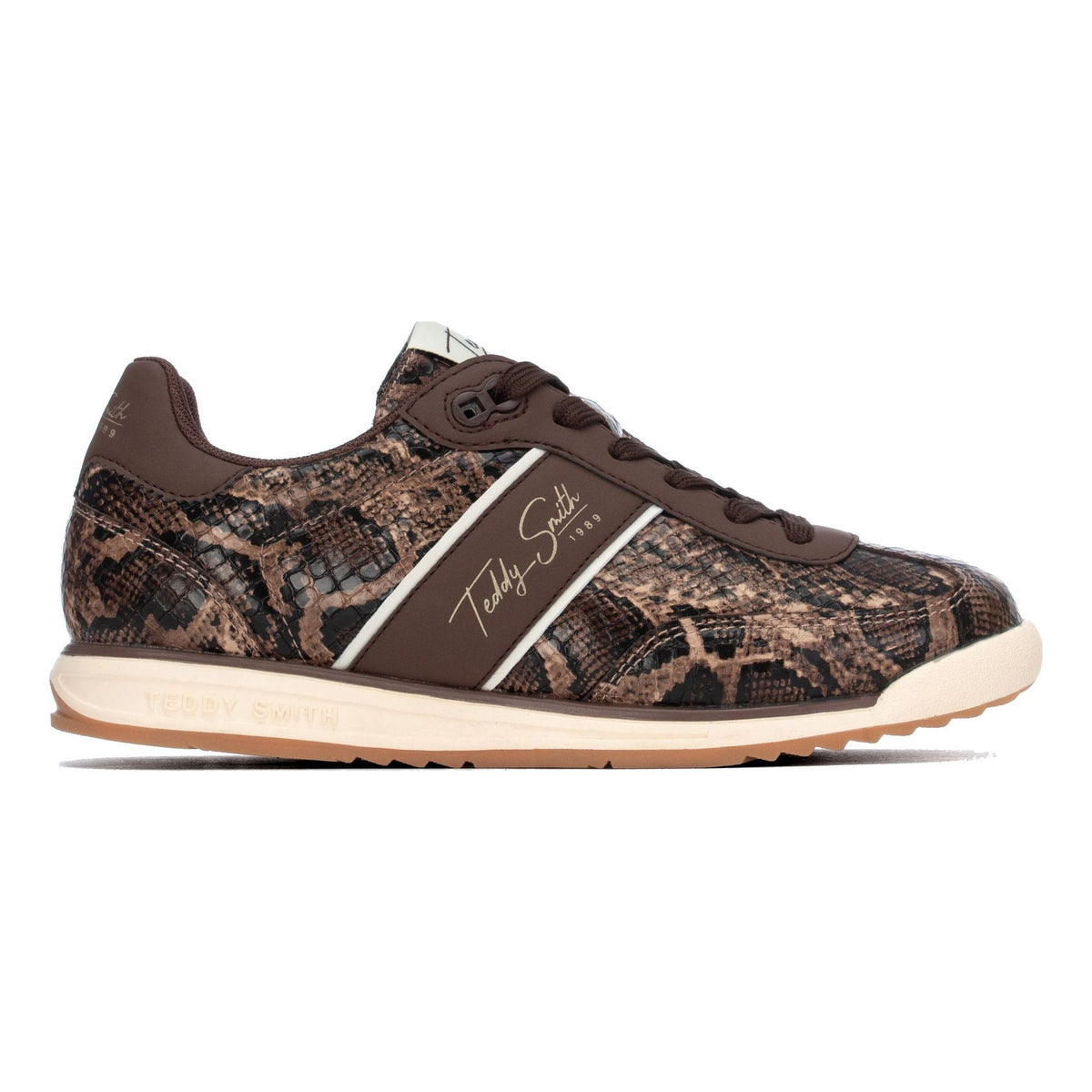 Womens Teddy Smith 121005 Brown Trainers