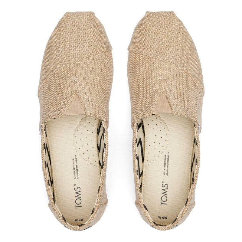 Womens Toms Alpargata Espadrilles - Natural