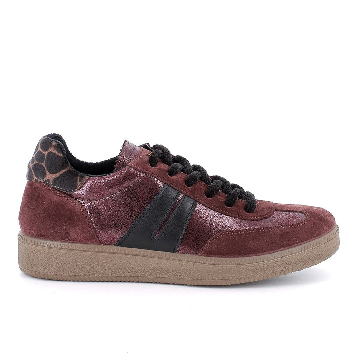 Womens Igi 2165511 Burgundy Trainers
