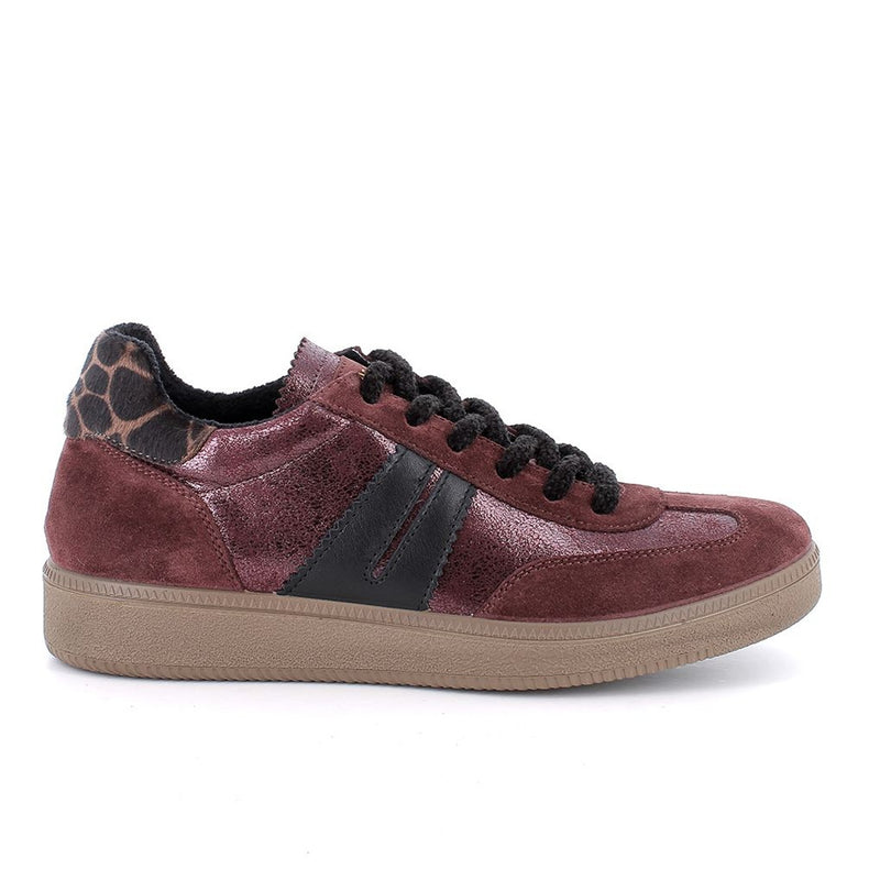 Womens Igi 2165511 Burgundy Trainers - Burgundy