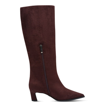 Womens Tamaris 25524 Long Boots - Burgundy
