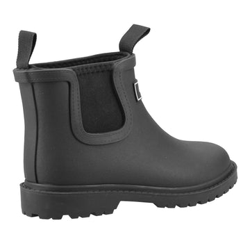 Kids Cotswold Barton Wellingtons - Black