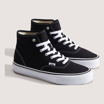 Mens Vans Authentic Hi 2.0 Trainers - Black / True White