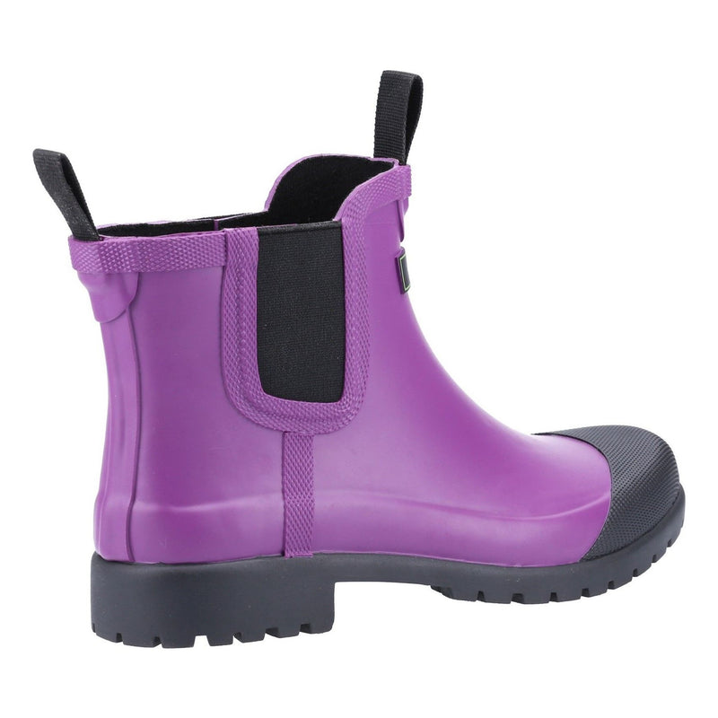 Womens Cotswold Blenheim Ankle Wellingtons - Purple