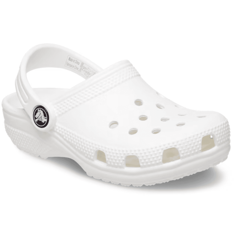 Crocs Kids Classic Clogs - White