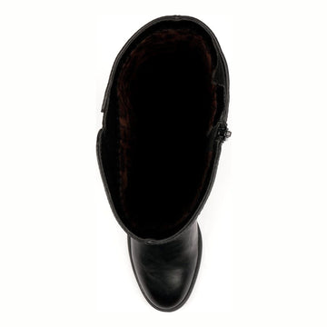 Womens Lunar Sindy Long Boots - Black