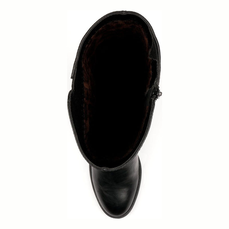 Womens Lunar Sindy Long Boots - Black