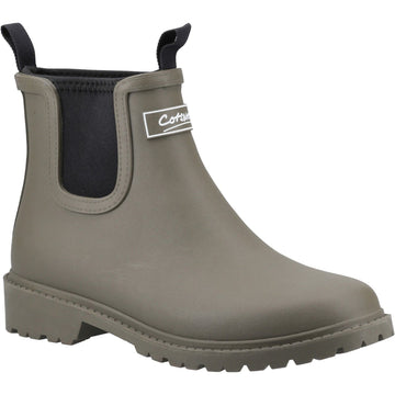 Womens Cotswold Barton Wellingtons - Khaki