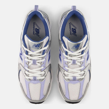 Unisex New Balance 530 Mesh Trainers - Silver Metallic