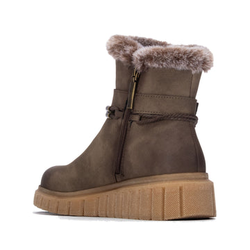 Womens Refresh 176214 Taupe Ankle Boots - Taupe