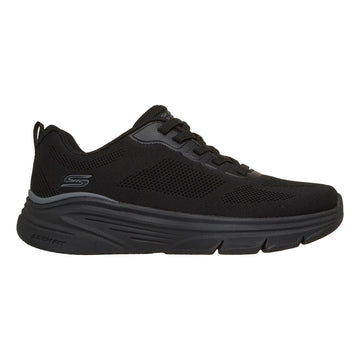 Mens Skechers Bobs Sport Arch Fit - Elev8 Black Waterproof Trainers - Black