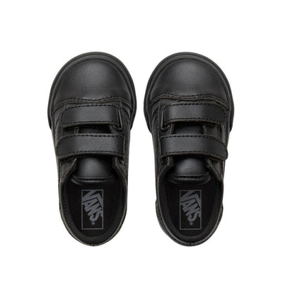 Vans Kids Toddler Classic Tumble Old Skool V Shoes - Black