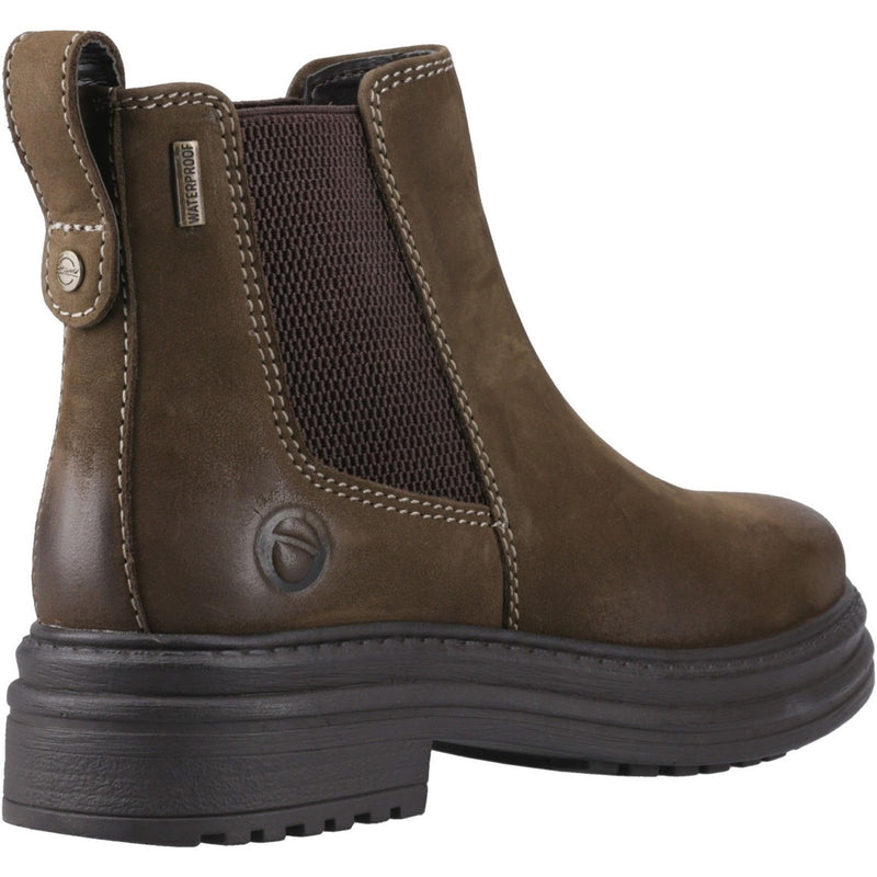 Womens Cotswold Aldworth Ankle Boots - Khaki