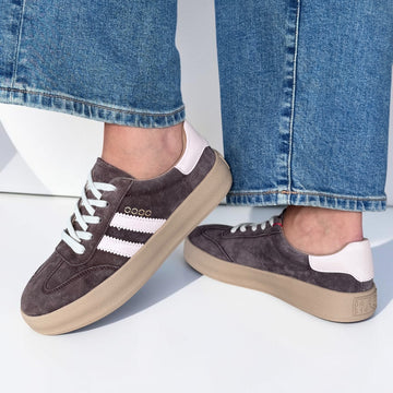 Womens Drilleys Thirty Three Trainers - Pink Truffle