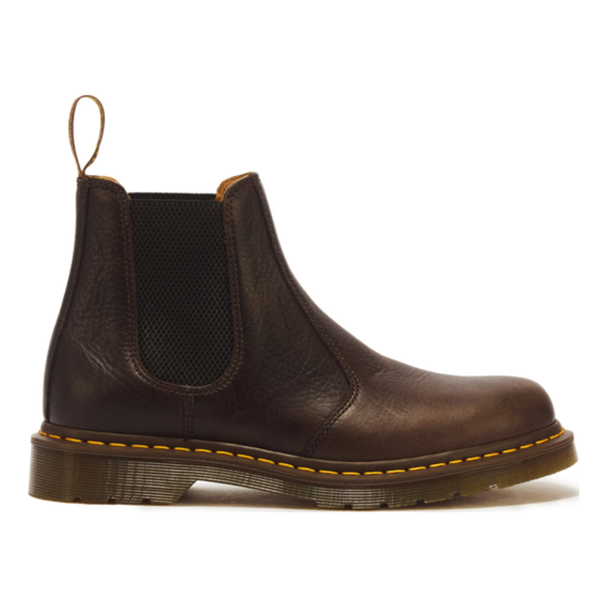 Unisex Dr. Martens 2976 Ambassador Dark Brown Leather Chelsea Boots