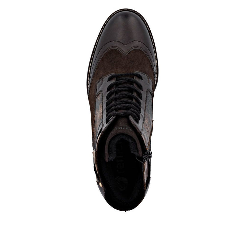 Womens Remonte D2A77 Havana Boots - Havana