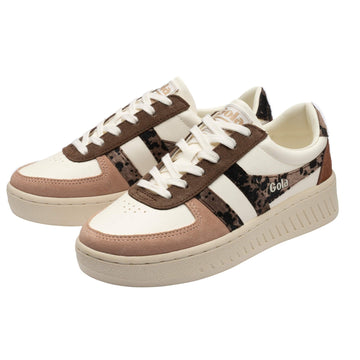 Womens Gola Grandslam Safari Quadrant Off White Trainers - Off White