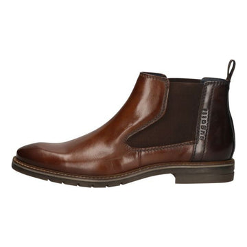 Mens Bugatti A9E34 Cognac Chelsea Boots - Cognac