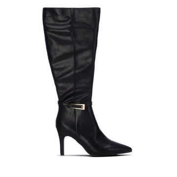 Womens Xti 146466 Black Long Boots - Black