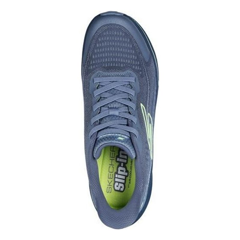 Mens Skechers 220887 Slate GO RUN Consistent 2.0 Lockhart Trainers - Slate
