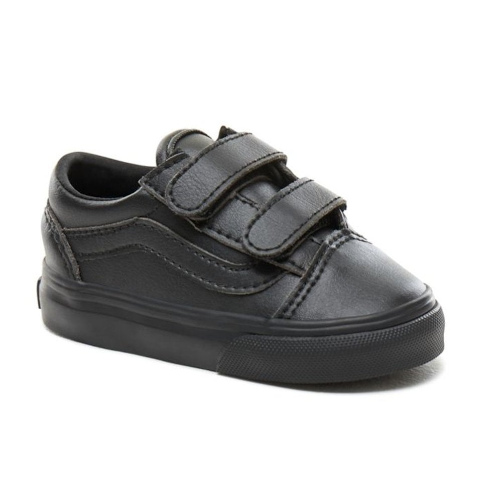 Vans Kids Toddler Classic Tumble Old Skool V Shoes - Black
