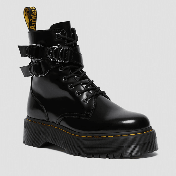 Dr Martens | Jadon Strap Platform Leather Boots | Millars Shoe Dr Martens | Jadon Strap Platform Leather Boots | Millars Shoe