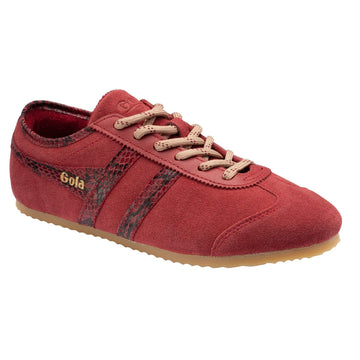 Womens Gola Cleora II Deep Red Trainers - Deep Red