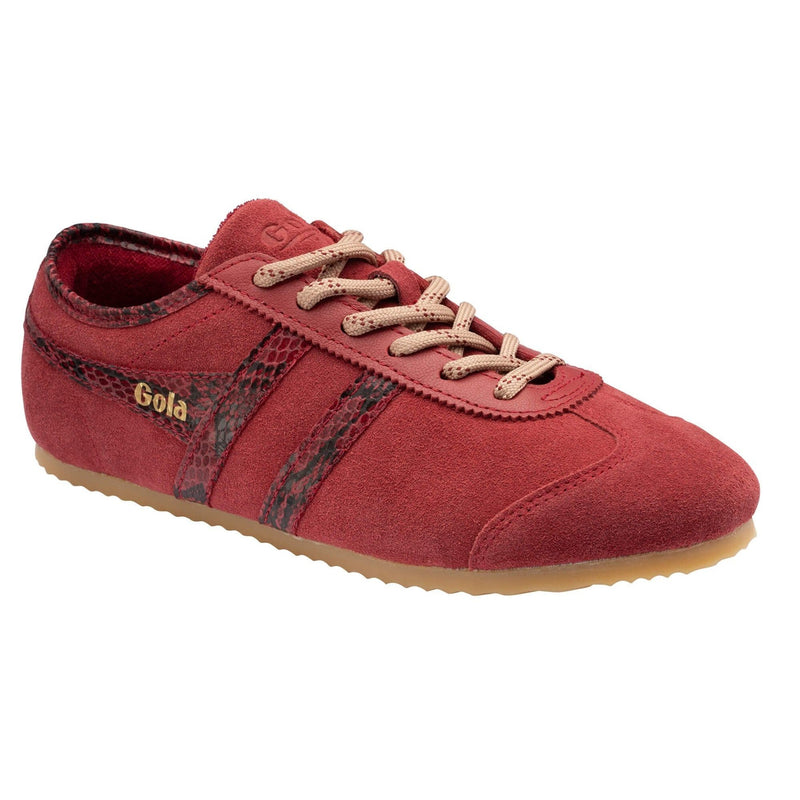Womens Gola Cleora II Deep Red Trainers - Deep Red