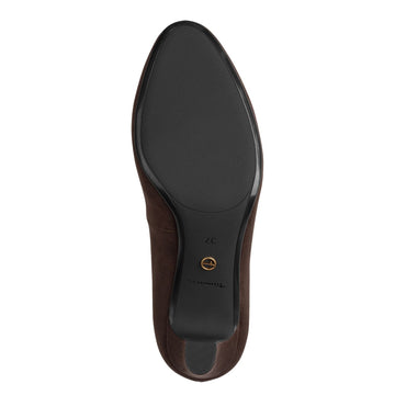 Womens Tamaris 22418 Block Heels - Mocca